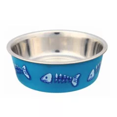   Trixie castron pentru pisici cu înveliș de plastic 0,25 l / 12 cm
