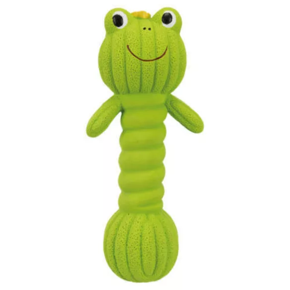 Trixie Dumbell Frog jucărie din poliester (broască) câini pentru (18 cm)