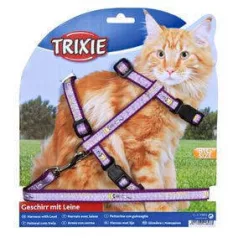 Trixie ham pentru pisici+lesă, 34-57 cm/13 mm, 1.20 m