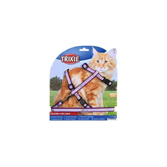 Trixie ham pentru pisici+lesă, 34-57 cm/13 mm, 1.20 m