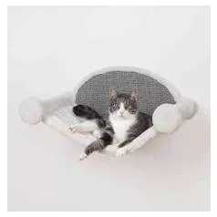 Trixie Hammock de perete culcuș, 54×28×33 cm, alb/gri