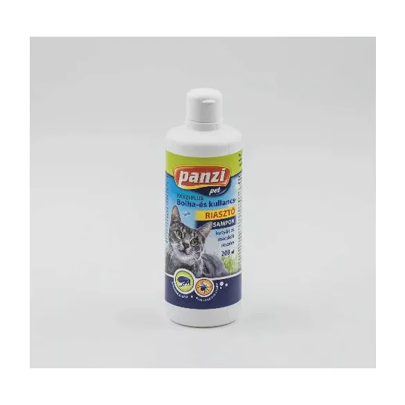 Panzi Șampon Purici și Căpușe de respingere pisici pentru 200 ml