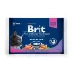 Brit Premium Cat Pouches Fish Plate 400 g (4x100 g)