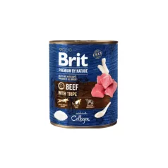   Brit Premium by Nature Adult Beef with Tripes conservă 800 g