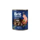 Brit Premium by Nature Adult Pork with Trachea conservă 800 g