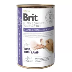   Brit Veterinary Diets Dog GF Gastrointestinal-Low Fat conservă 400 g
