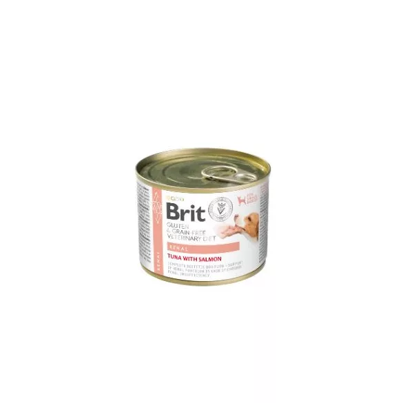 Brit Veterinary Diets Dog GF Renal conservă 200 g