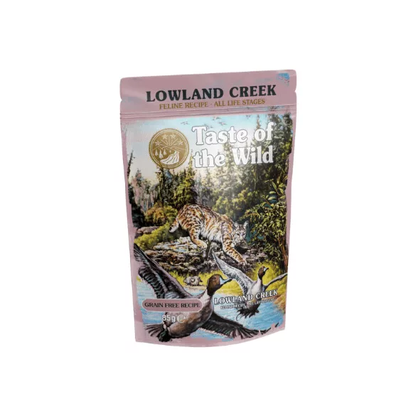 Taste of the Wild - Lowland Creek Cat bucăți în sos plic 85 g