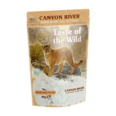   Taste of the Wild - Canyon River Cat bucăți în sos plic 85 g