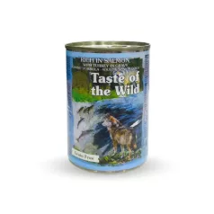   Taste of the Wild - Dog Rich in Salmon with Turkey Chunks in Gravy Conservă 390 g