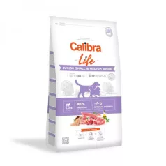   Calibra Dog Life Junior Small & Medium Breed Lamb hrană pentru câini 2,5 kg