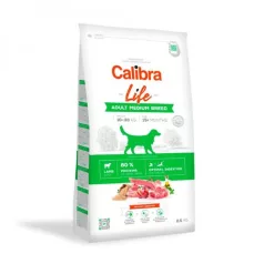   Calibra Dog Life Adult Medium Breed Lamb hrană pentru câini 2,5 kg