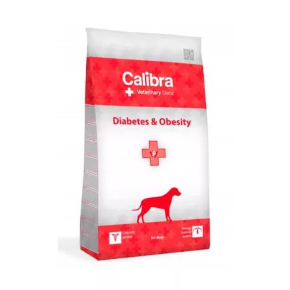 Calibra VD Dog Diabetes & Obesity hrană pentru câini 2 kg
