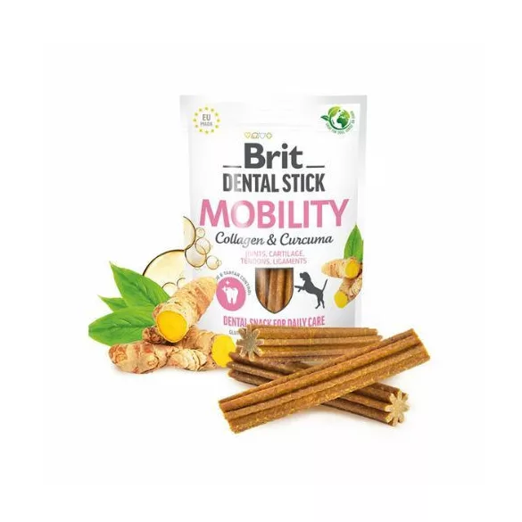 Brit Dental Stick Mobility with Collagen & Curcuma 251 g
