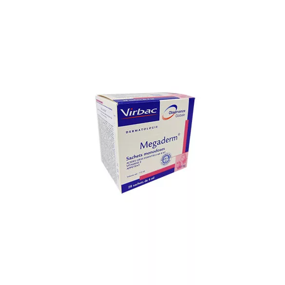 Virbac Megaderm Soluție 4 ml 28x