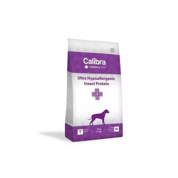 Calibra VD Dog Ultra-Hypoallergenic Insect hrană pentru câini 2 kg