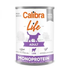 Calibra Dog Life Adult Lamb conservă 400 g