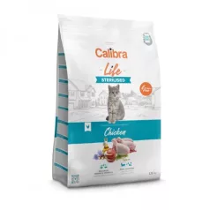   Calibra Cat Life Sterilised Chicken hrană pentru pisici 1,5kg
