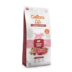   Calibra Dog Life Starter & Puppy Fresh Beef hrană uscată pentru câini 12 kg