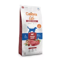   Calibra Dog Life Senior Medium Breed Fresh Beef hrană pentru câini 12 kg