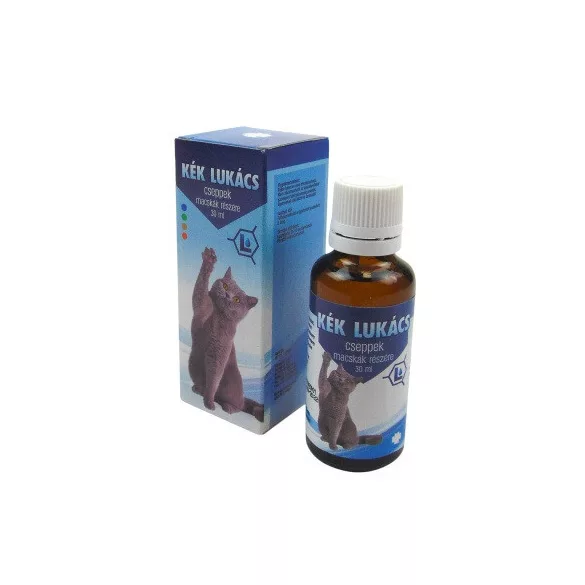 Albastru Lukács Picături Pisică 30 ml