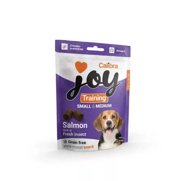 Calibra Joy Dog Training S&M Salmon & Insect 150 g