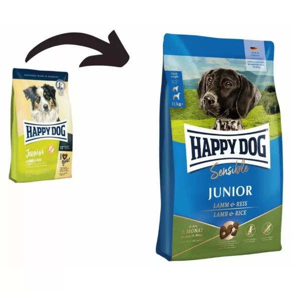 Happy Dog Supreme Junior Lamb Rice 10 kg