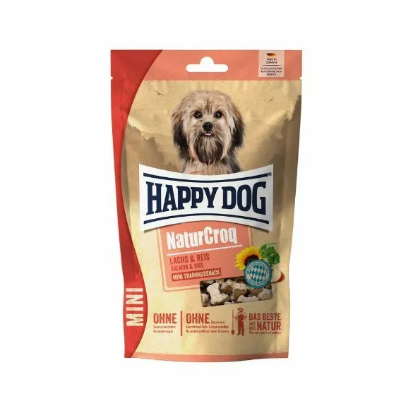 Happy Dog Natur-Croq Mini Snack Salmon 100 g