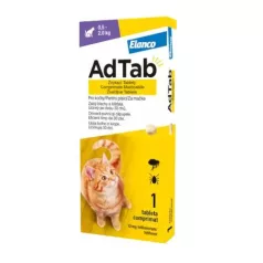 AdTab Comprimat masticabil Pisici Pentru 0,5-2 kg 1 buc