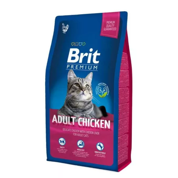Brit Premium Cat Adult Chicken 8 kg