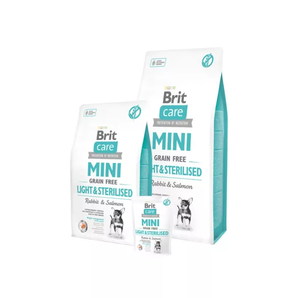 Brit Care Mini Light and Sterilised 2 kg