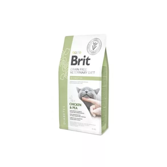 Brit Veterinary Diets Cat GF Diabetes 5 kg