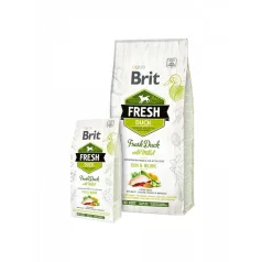 Brit Fresh Duck și Millet Adult Run & Work 2,5 kg