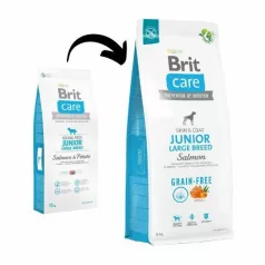   Brit Care Grain-free Junior Large Breed Salmon & Potato 3 kg hrană pentru câini