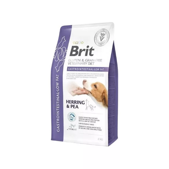 Brit Veterinary Diets Dog GF Gastrointestinal-Low Fat 12 kg