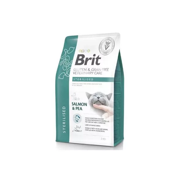 Brit Veterinary Diets Cat GF Sterilized 2 kg