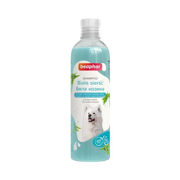 Beaphar șampon alb cu blană pentru câini 250 ml
