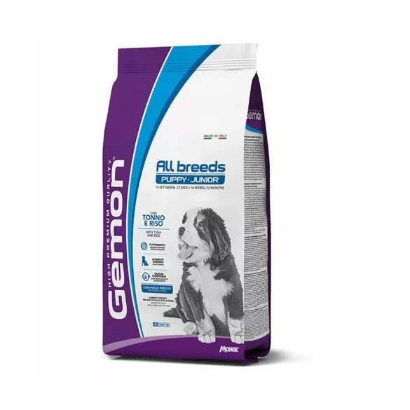 Gemon Dog All Breed. Puppy tuna-rice 15 kg