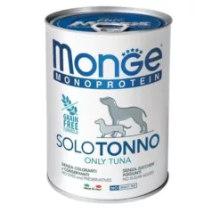 Monge Dog Monoprotein Pateu 100% tuna 400 g