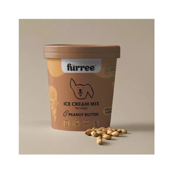 Fürree pudră de înghețată pentru câini with collagen Peanut butter 60 g
