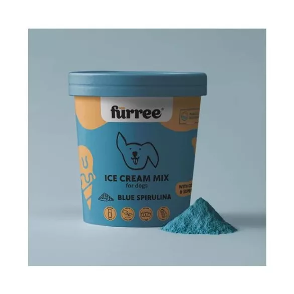 Fürree pudră de înghețată pentru câini with collagen Albastru Spirulina 60 g