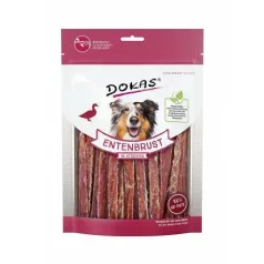   Dokas uscat duck breast in strips recompensă pentru câini 250 g