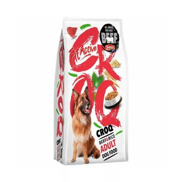 Panzi FitActive CROQ Premium 15 kg Beef&Rice