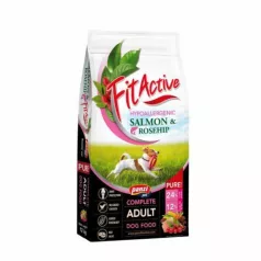   Panzi FitActive PURE Hypoallergenic Salmon Rosehip hrană uscată 3 kg