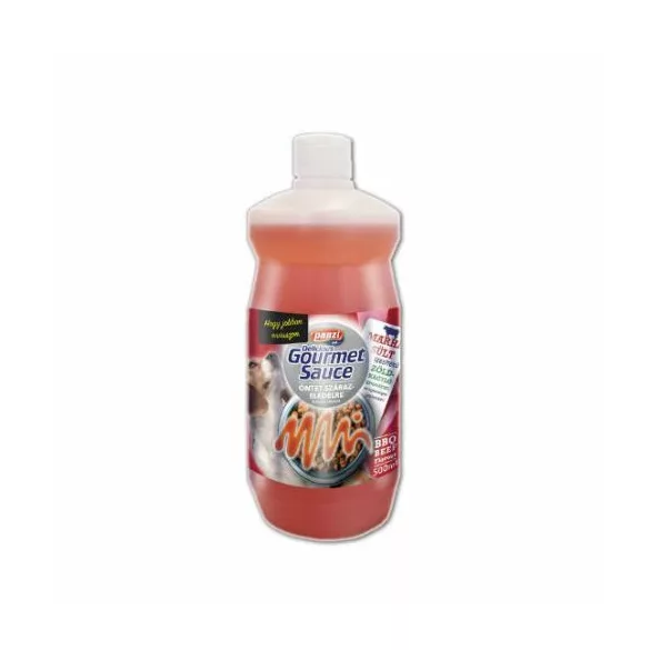 Panzi Delicious Gourmet Sauce topping uscat pentru hrană (roast beef cu aromă) câini pentru (500 ml)