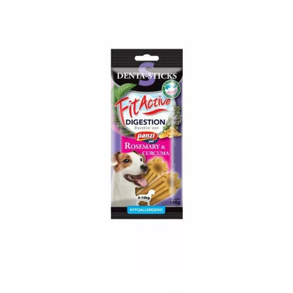 Panzi FitActive Denta-Sticks Hypoallergenic Digestion "S" recompensă câini pentru 140 g