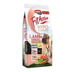   Panzi FitActive ORIGINALS Puppy & Junior Hypoallergenic Lamb & Spring Veggies 15 kg