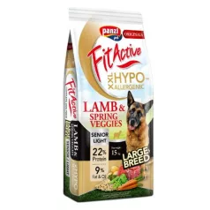   Panzi FitActive ORIGINALS Senior/Light Large Breed Hypoallergenic Lamb&Spring Veggies 15 kg