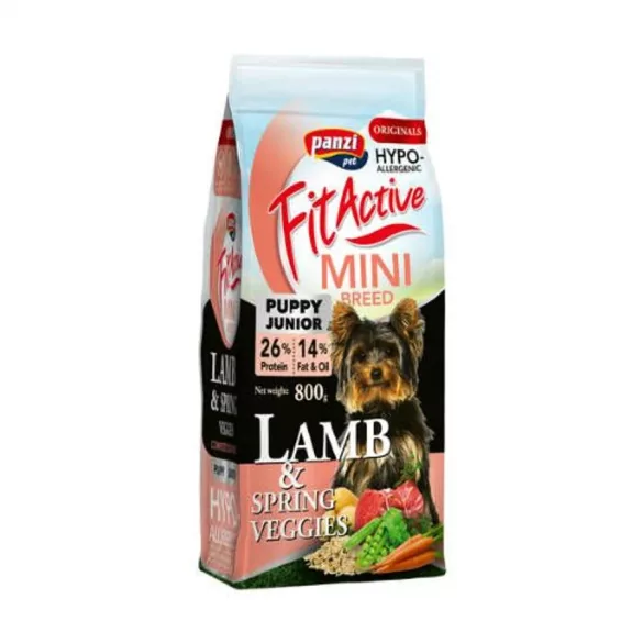 Panzi FitActive ORIGINALS Mini Puppy Hypoallergenic Lamb&Spring Veggies 800 g