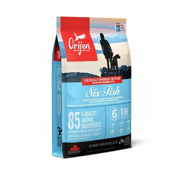 Orijen 6 Fish câine 6 kg hrană pentru câini